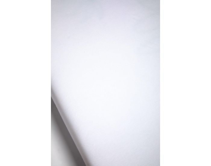 KADOLIS Alse Drap Housse Berceau Impermable Jersey Tencel - Blanc (4)