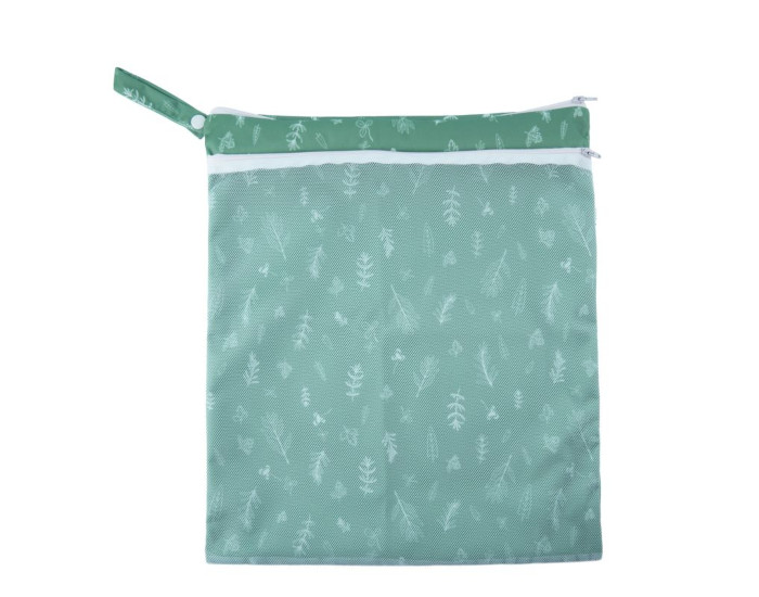 IOBIO Sac  Couches Lavables Mouilles Green Leaves (1)