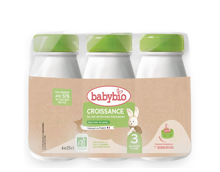 Croissance Liquide - Dès 10 Mois - 6 x 25 cl