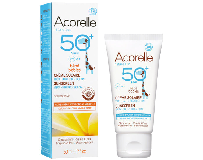 Crème Solaire Bébé SPF 50+ - 50 ml