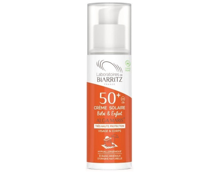 Crème Solaire Bébé & Enfant SPF50+ - Dès 6 Mois