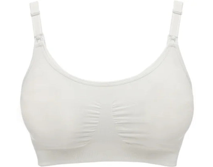 Soutien-gorge d'Allaitement et d'Expression 3-en-1 - White