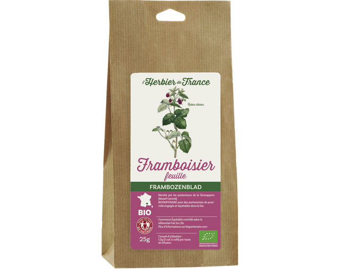 Tisane de Framboisier feuilles - 25 g