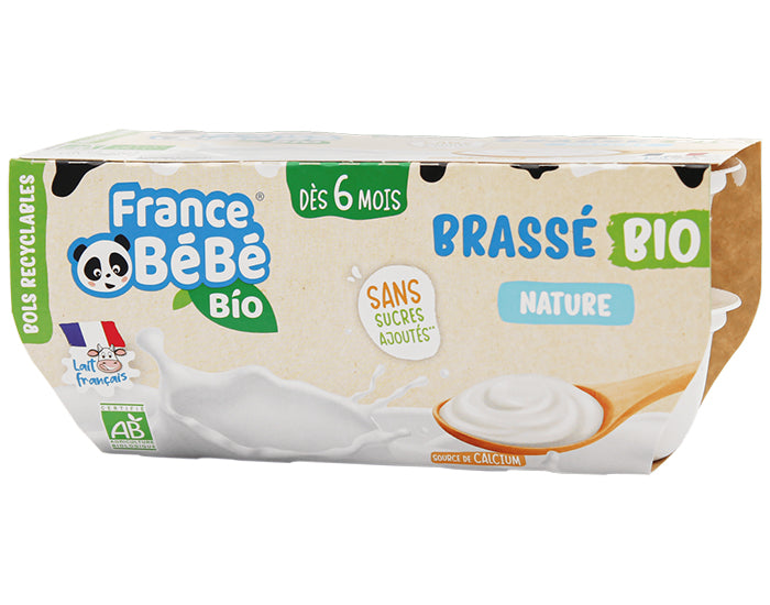 Brassé Nature - 4x100 g - Dès 6 mois