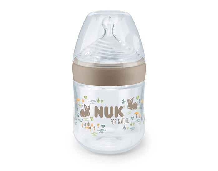 Biberon Crème Nuk For Nature Temperature Control - 150ml - Tétine S