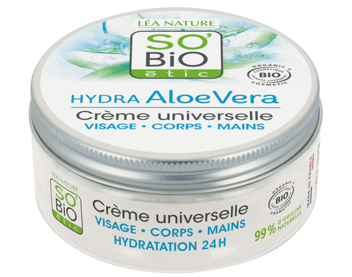 Crème Universelle, Visage, Corps & Mains – Hydra Aloe Vera – 150 ml