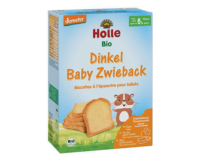 Biscottes Bébé à l'Épeautre - dès 6 mois