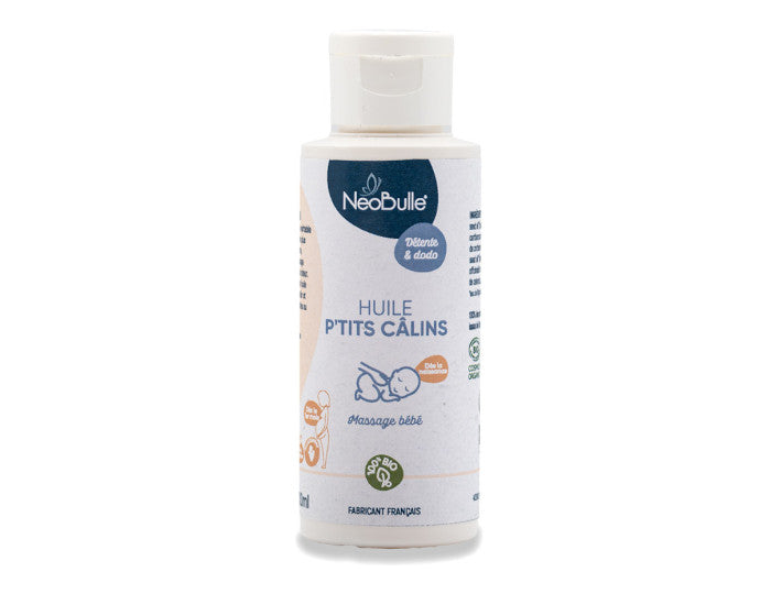Huile P'tits Câlins Massage Bébé - 100 ml