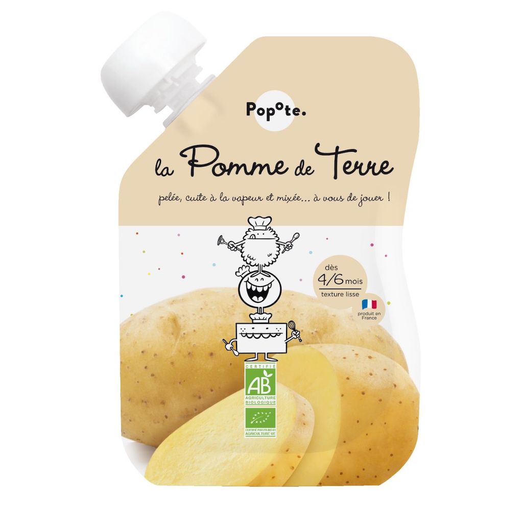 Gourde La Pomme de Terre - 120g - Dès 6 mois