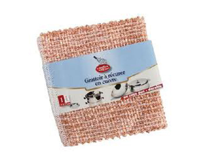 Grattoir à Récurer en Cuivre