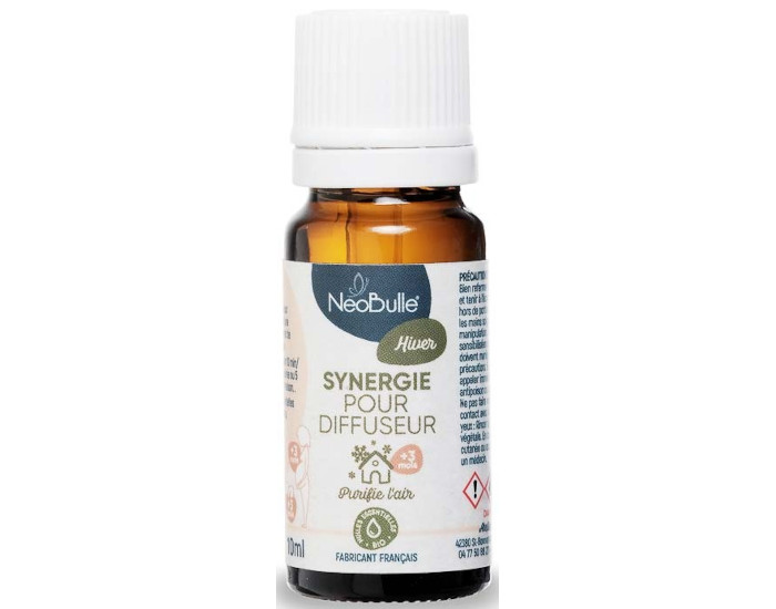 NEOBULLE Synergie Hiver pour Diffuseur - 10 ml - Ds 3 mois