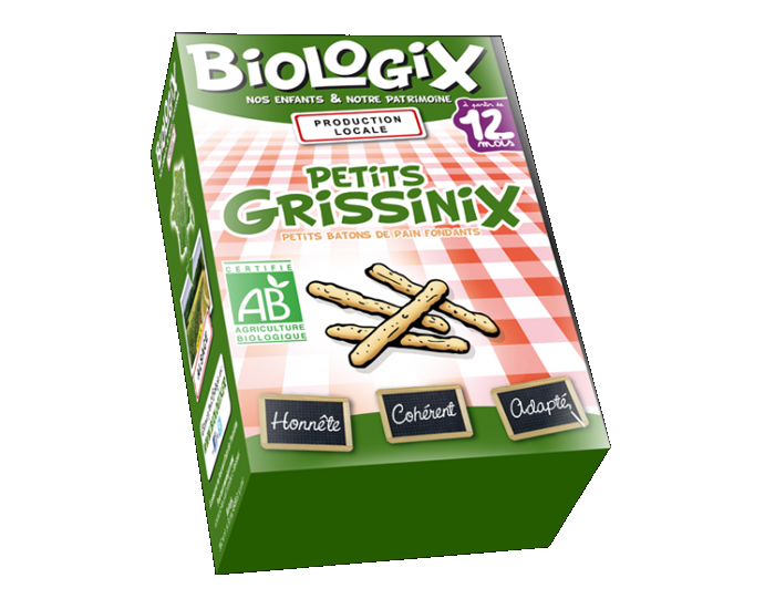 BIOLOGIX Petits Grissinix - 25 g - Ds 12 mois