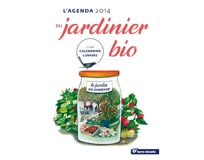 Agenda 2014 du Jardinier Bio et son Calendrier Lunaire
