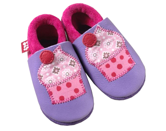 POLOLO Chaussons en Cuir - Sweetie Pie
