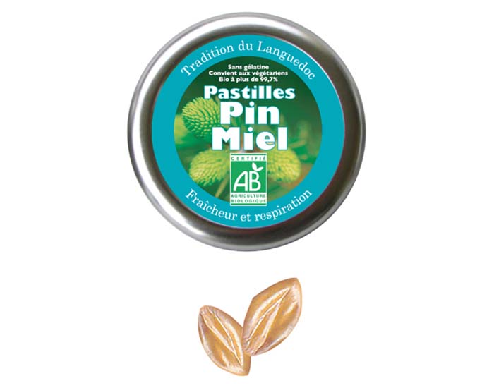 Pastilles Pin et Miel - 45 g