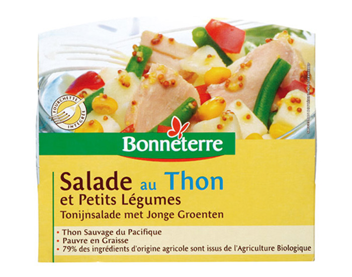 BONNETERRE Salade au Thon et Petits Lgumes - 250g