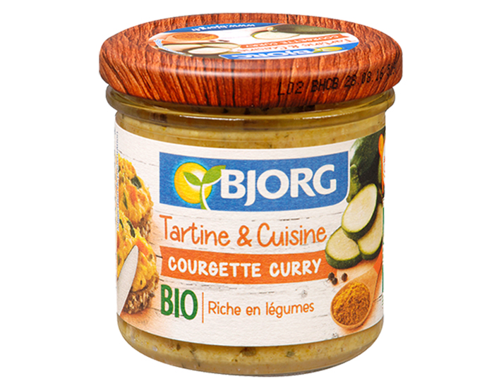 BJORG Tartine & Cuisine Courgette Curry - 135 g