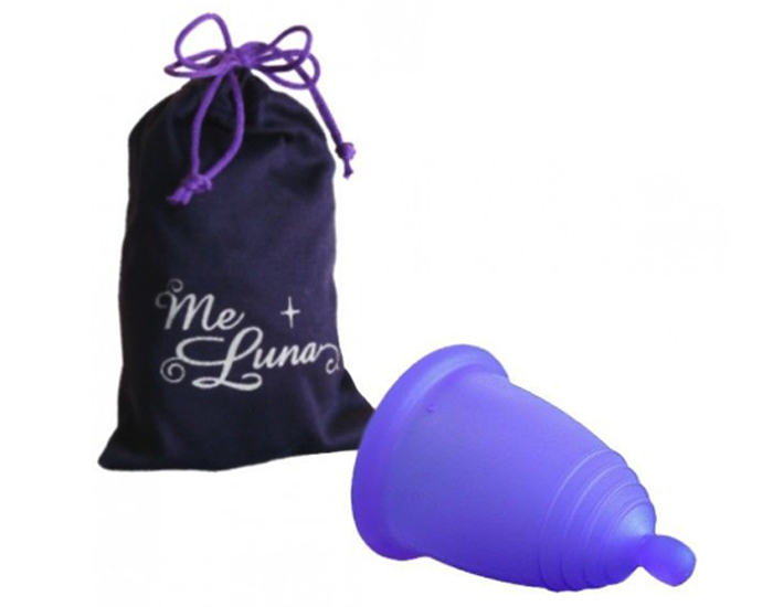MELUNA Coupe Menstruelle Sport Boule Violette