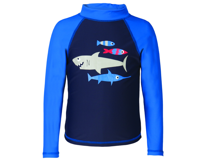 FRUGI Top de Bain Anti-UV - Bleu Requin