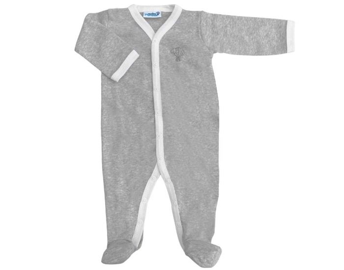 PREMIERS MOMENTS Pyjama Lger t - 100% Coton Bio - Perle