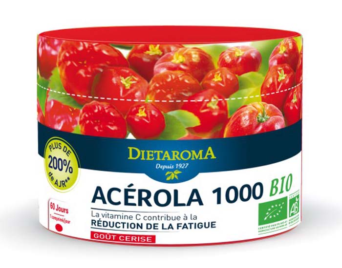 DIETAROMA Acrola 1000 Got Cerise - 60 Comprims
