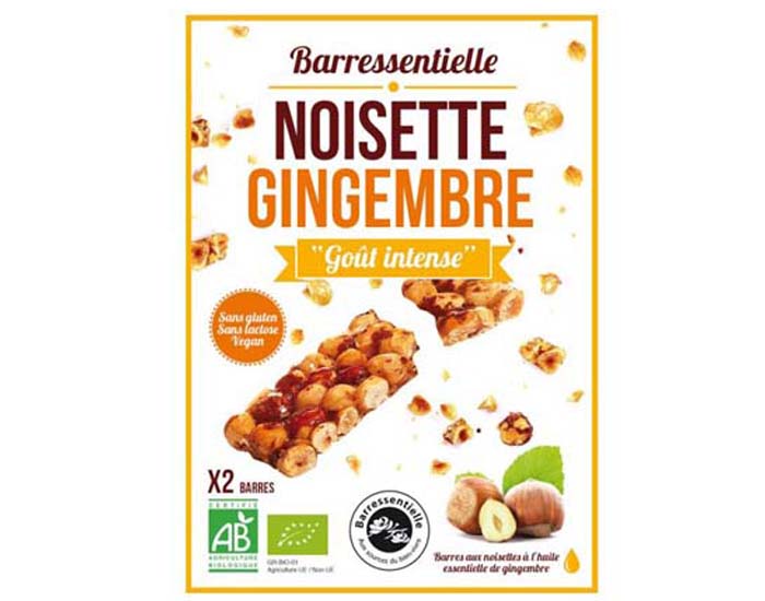 AROMANDISE Barressentielle Barre Noisette Gingembre - 50 g