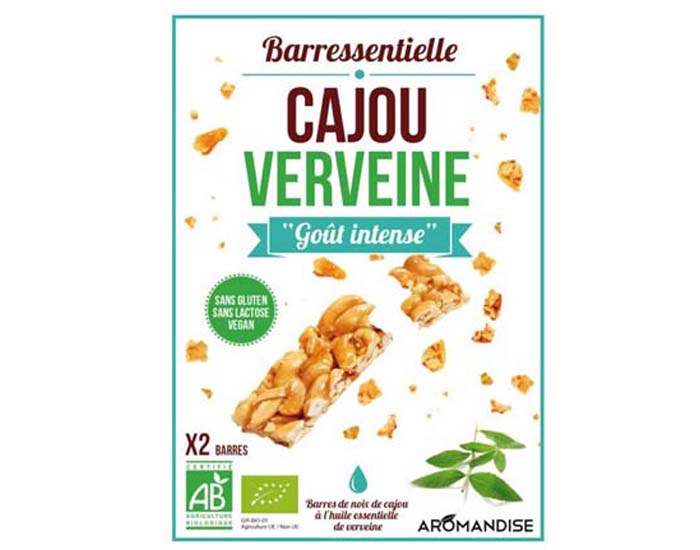AROMANDISE Barressentielle Barre Cajou Verveine - 50 g