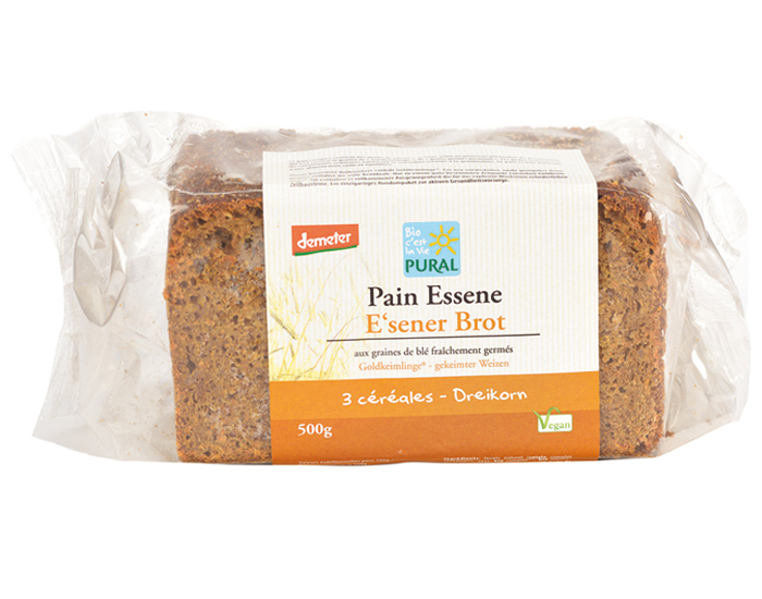 PURAL Pain Essene 3 Crales - 500 g