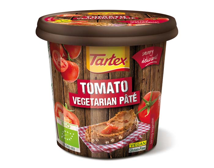TARTEX Terrine Vgtale  la Tomate - 125 g