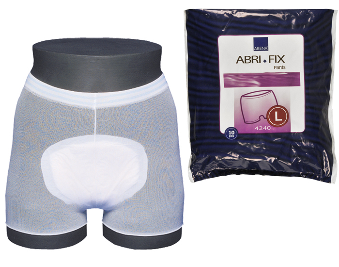 ABENA Slip Post Partum Abri-Fix Pants - Panty Extensible - Lot de 10