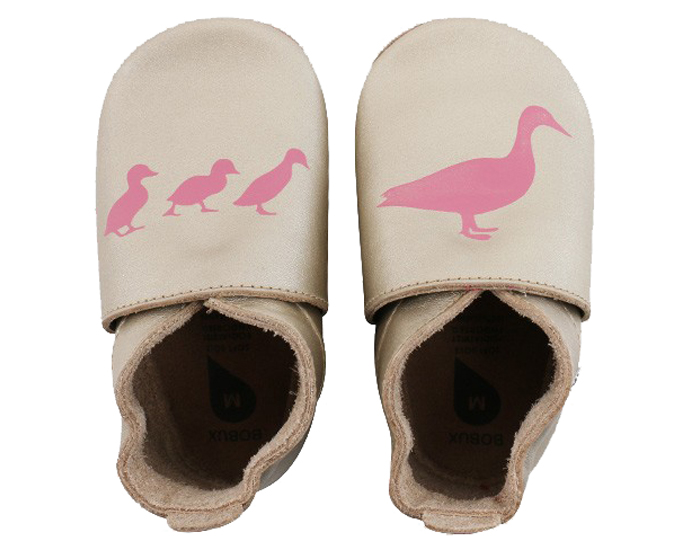 BOBUX Chaussons en Cuir - Canards Or