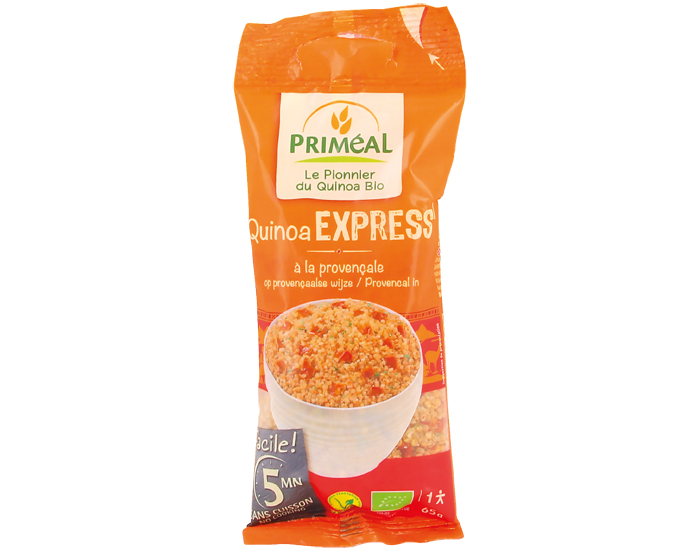 PRIMEAL Quinoa Express  la Provenale - Sachets Nomades - 65 g