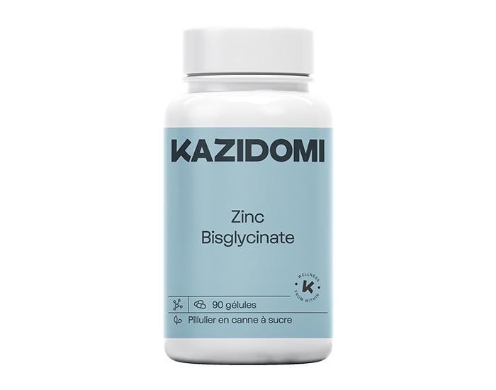 KAZIDOMI Zinc Bisglycinate - 90 glules