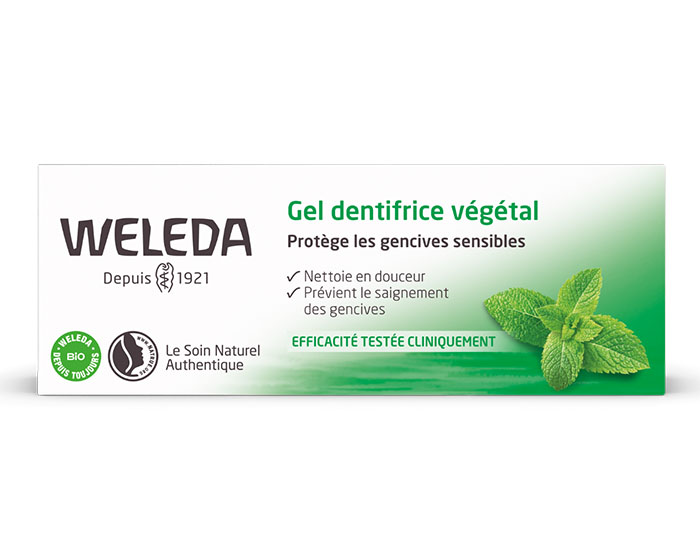 WELEDA Gel Dentifrice Vgtal - 75 ml