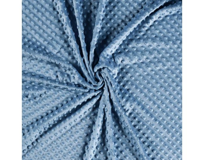 CRAFT LOOM Coupons de Tissu Minky de Haute Qualit - Tailles Sur-mesure - Denim