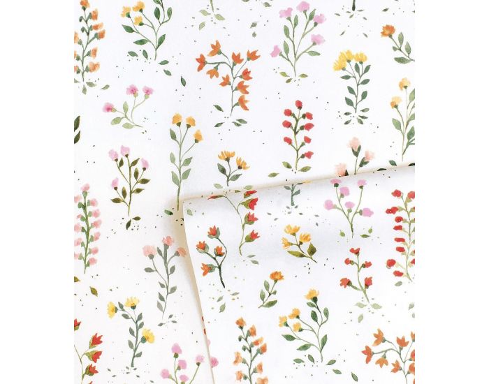 LILIPINSO Papier Peint - Queyran - Herbier de Fleurs Rouleau 10 m