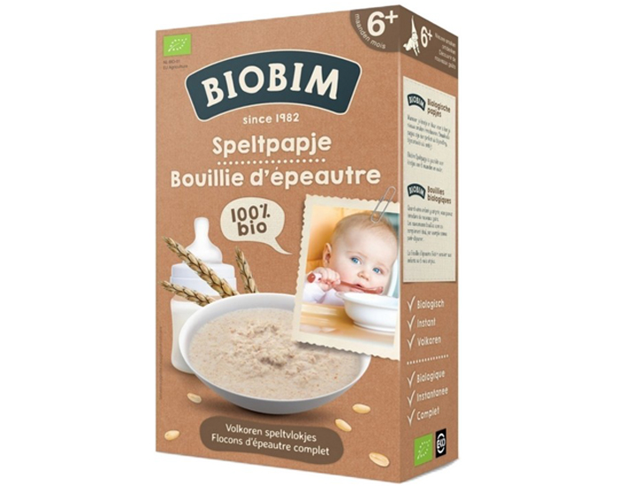 BIOBIM Bouillie d'Epeautre - Ds 6 mois - 250 g