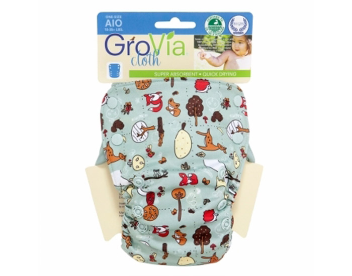 GroVia Couche Lavable Fun All-In-One