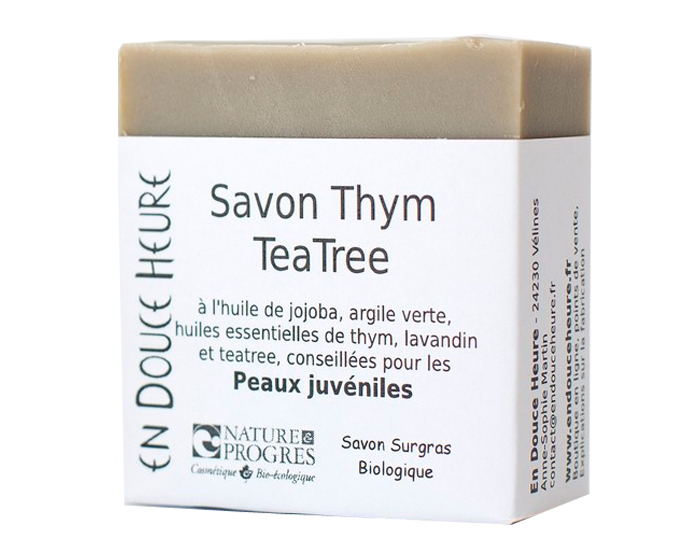 EN DOUCE HEURE Savon sans Huile de Palme - Thym Tea Tree
