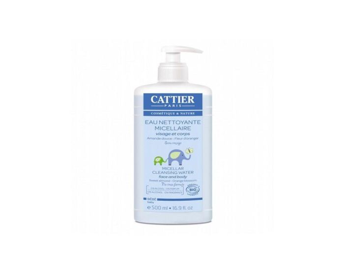 CATTIER Bb eau nettoyante micellaire hypoallergnique - 500ml (2)