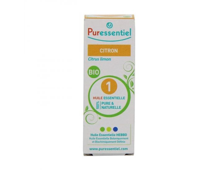 PURESSENTIEL - Huile Essentielle Citron Bio - 10ml (1)