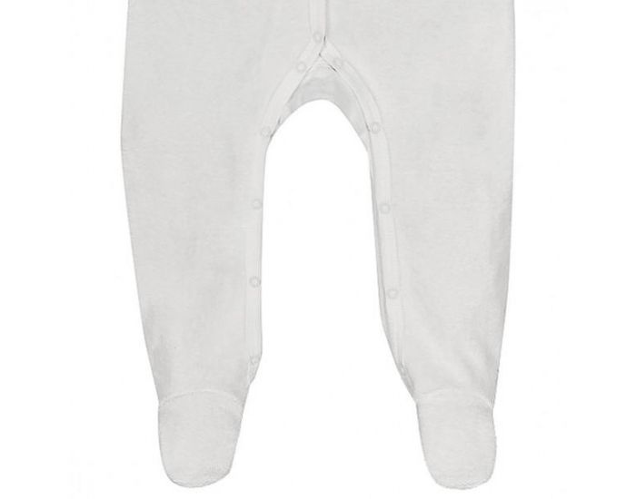 SENSE ORGANICS Pyjama Bb en Coton Bio - Blanc 6 mois (2)