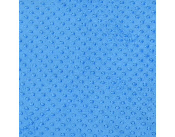SEVIRA KIDS Couverture bb Minky - ultra douce - Hiboux Bleu (6)