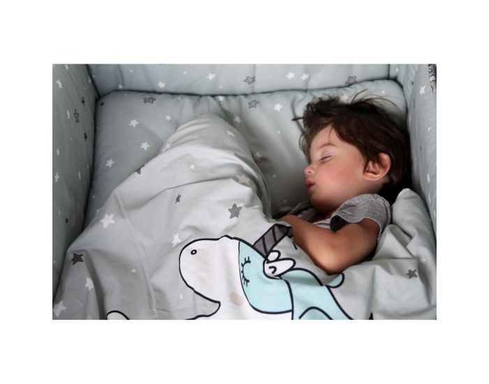 SEVIRA KIDS Sevira Kids - Tour de lit rversible et adaptable a tous les lits en 100% coton certifi (2)