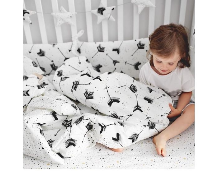 SEVIRA KIDS Sevira Kids - Tour de lit rversible et adaptable a tous les lits en 100% coton certifi (4)