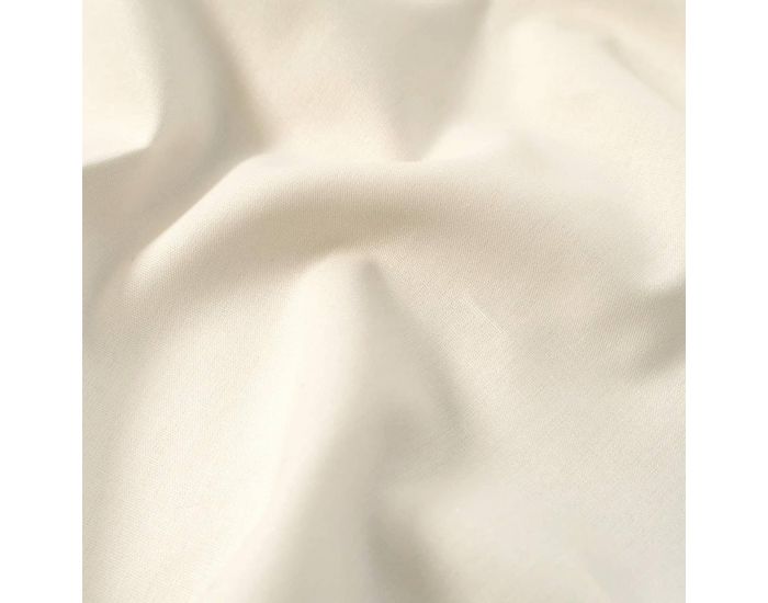 CRAFT LOOM Coupon de Tissu - Popeline de Coton - Tailles Sur-mesure - Ecru (1)