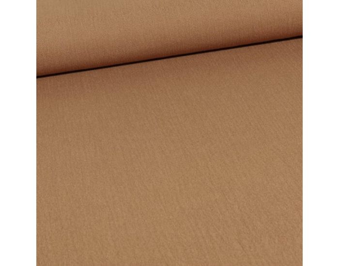 CRAFT LOOM Coupon de Tissu - Popeline de Coton - Tailles Sur-mesure - Marron (1)