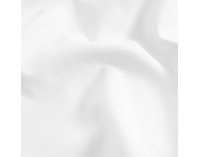 CRAFT LOOM Coupon de Tissu - Popeline de Coton - Tailles Sur-mesure - Blanc (1)