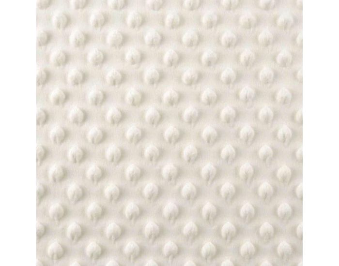 CRAFT LOOM Coupons de Tissu Minky de Haute Qualit - Tailles Sur-mesure - Ecru (1)