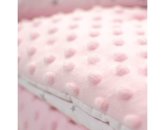 CRAFT LOOM Coupons de Tissu Minky de Haute Qualit - Tailles Sur-mesure - Rose (1)